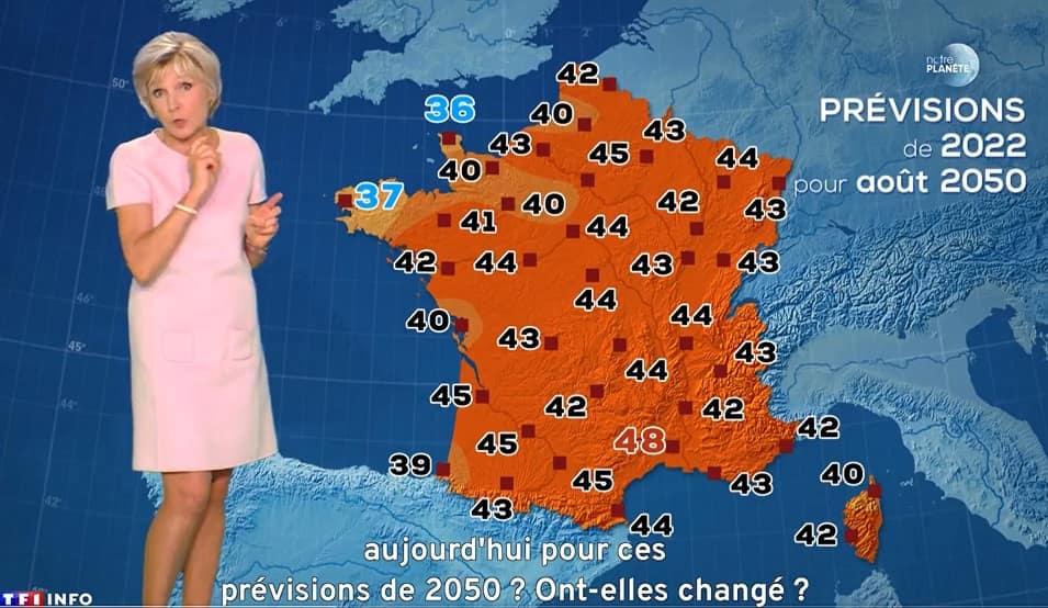 Prévision météo 2050