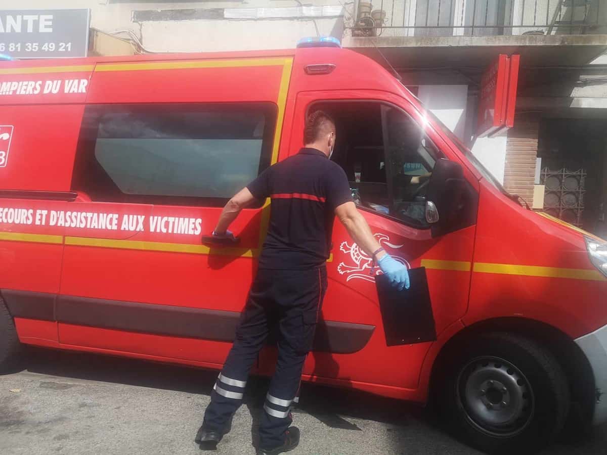 incendie appartement Brignoles Accident Hyères