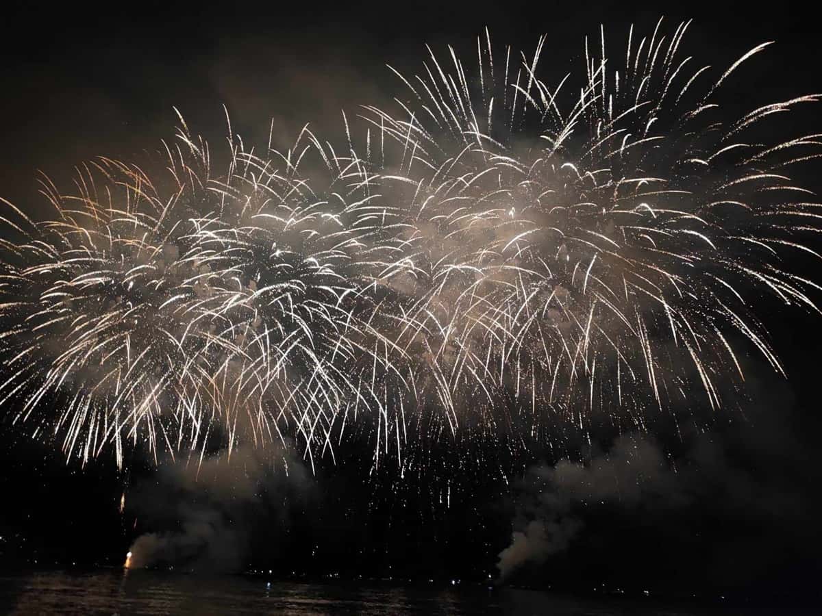 Saint-Cyr-sur-Mer feu d'artifice