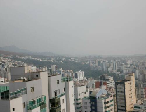 Fumée au Brésil et à Belo Horizonte