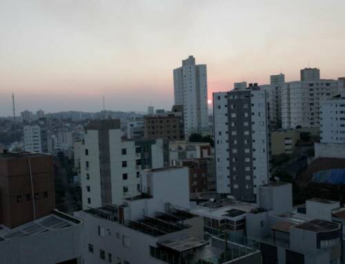 Pollution à Belo Horizonte au Brésil