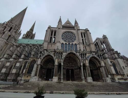 Emmanuel Macron en visite à Chartres pour les Journées européennes du patrimoine