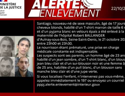 Seine-Saint-Denis : alerte enlèvement déclenchée pour un nourrisson de 17 jours enlevé à Aulnay-sous-Bois