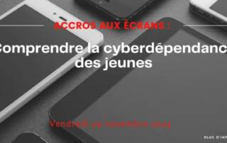 Accros aux écrans comprendre la cyberdépendance des jeunes