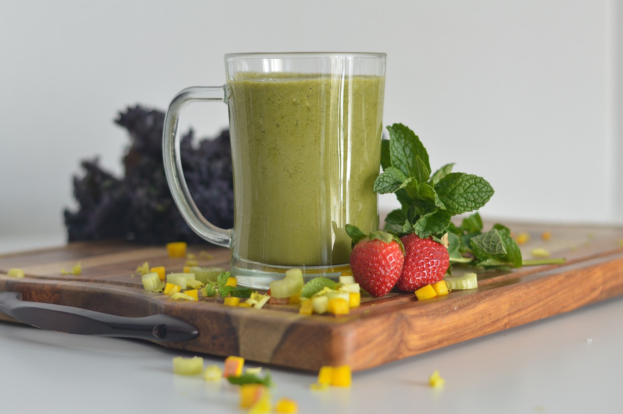 Smoothie avec du collagène